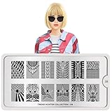 Moyou Trend Hunter 08 Plantilla de estampación