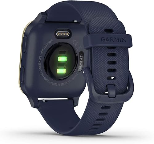 Miniatura 33 de Garmin Venu Reloj inteligente con GPS con monitoreo avanzado de salud y características de fitness Negro -,Oro rosa con banda bronceada,Pizarra