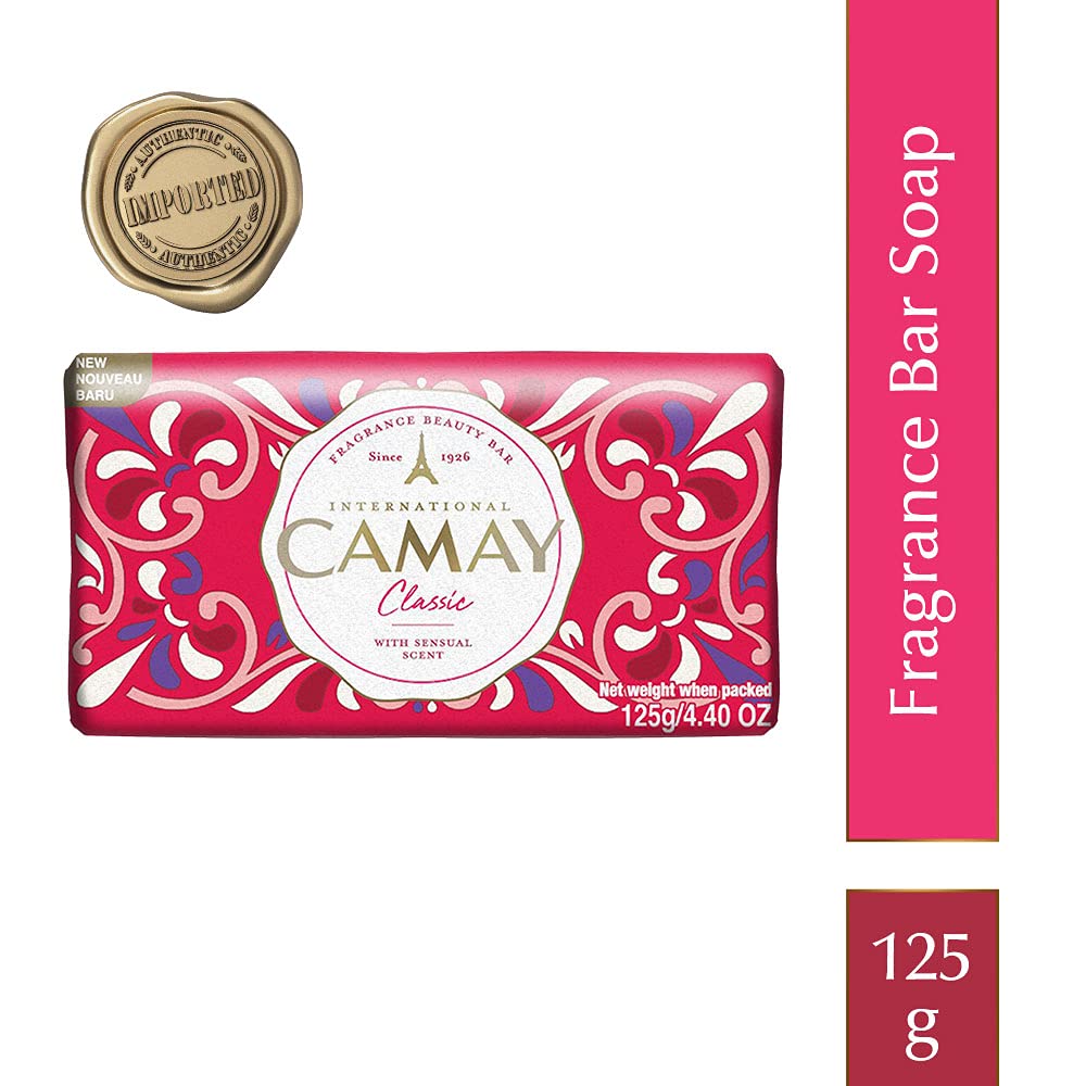 Camay Classic Soap Bar, 125 g (Pack of 6) - Image 2