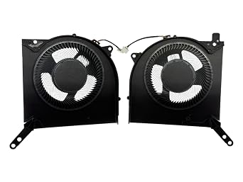 New Laptop CPU + GPU Cooling Fans for Lenovo Legion 5 15ARH7 Type 82RE, 5 15IAH7 Type 82RC, Legion 5 Pro 16ITH6 Type 82JD 82JF, NP DFS5L32G164860, DFS5L32G064860, DFS5K22305283A