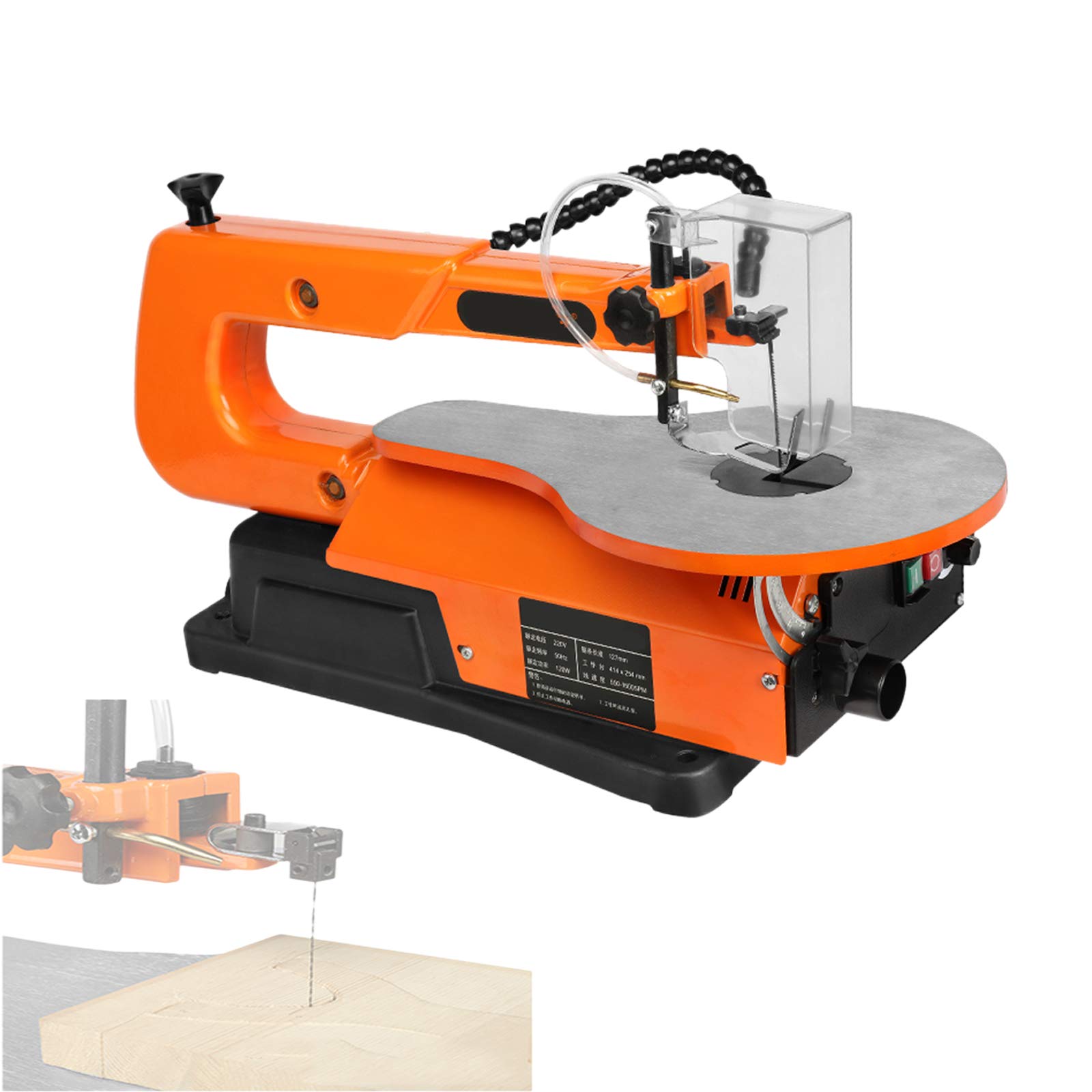 Amazon.co.jp: ベンチトップスクロールソー、調整可能なワークベンチ