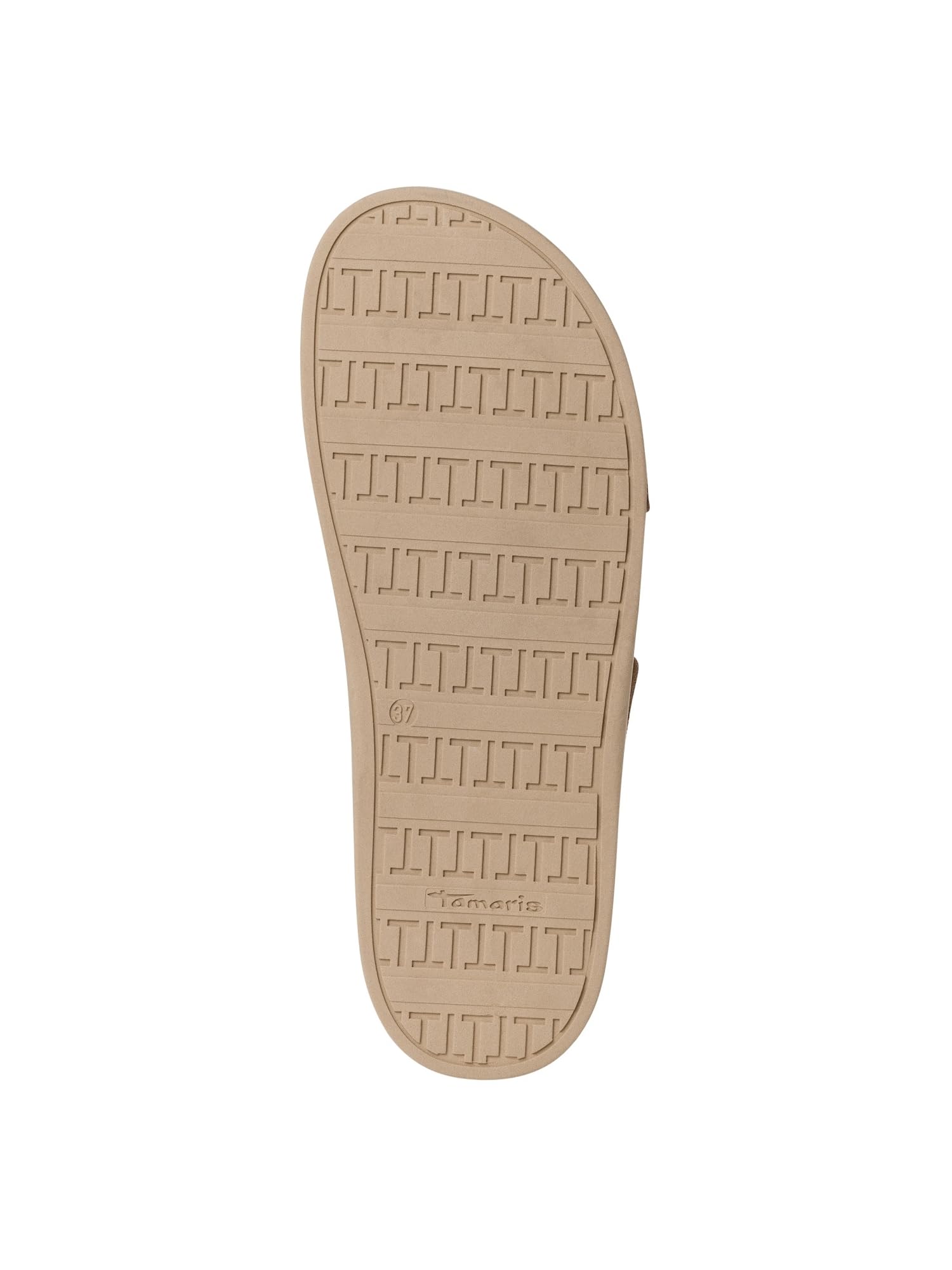 tamaris Damskie Klapki beżowy TAMARIS-1-27207-42 341 TAUPE
