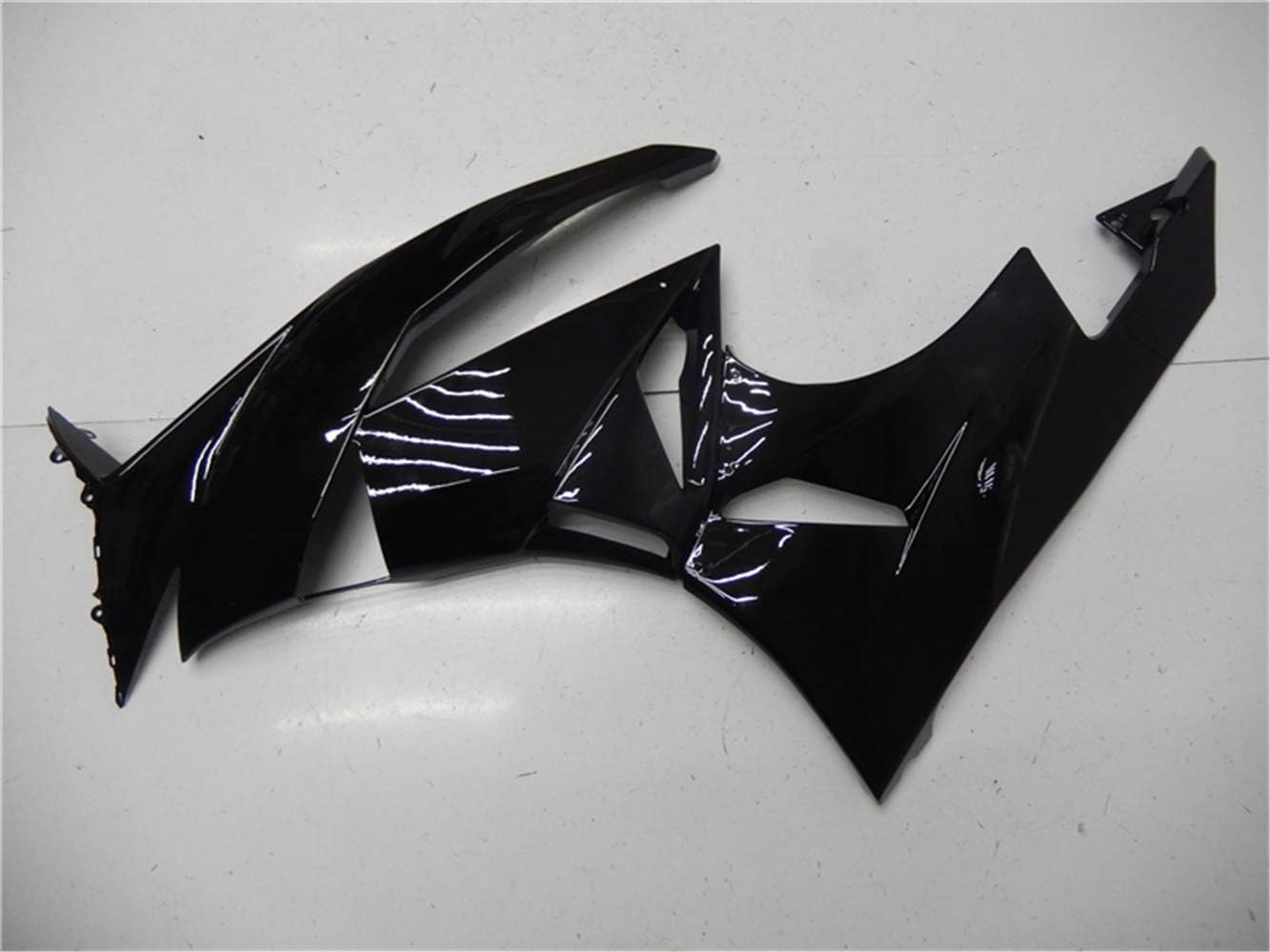 US STOCK Glossy Black Fairing Fit for 2009-2012 ZX6R 636 ZX-6R Injection ABS Plastics Aftermarket Bodywork Bodyframe 2010 2011 09 10 11 12