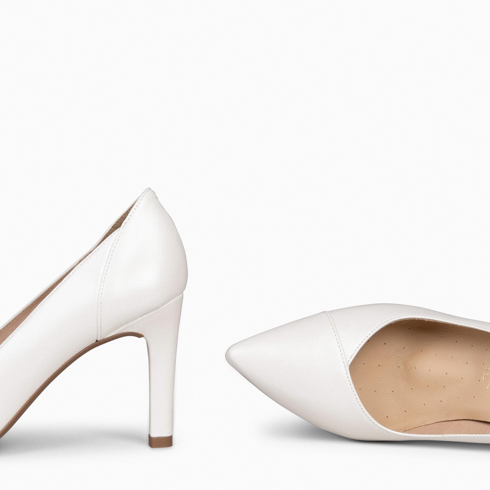 miMaO. Zapatos Elegantes de Piel para Mujer con tacón Alto. Fabricado en España