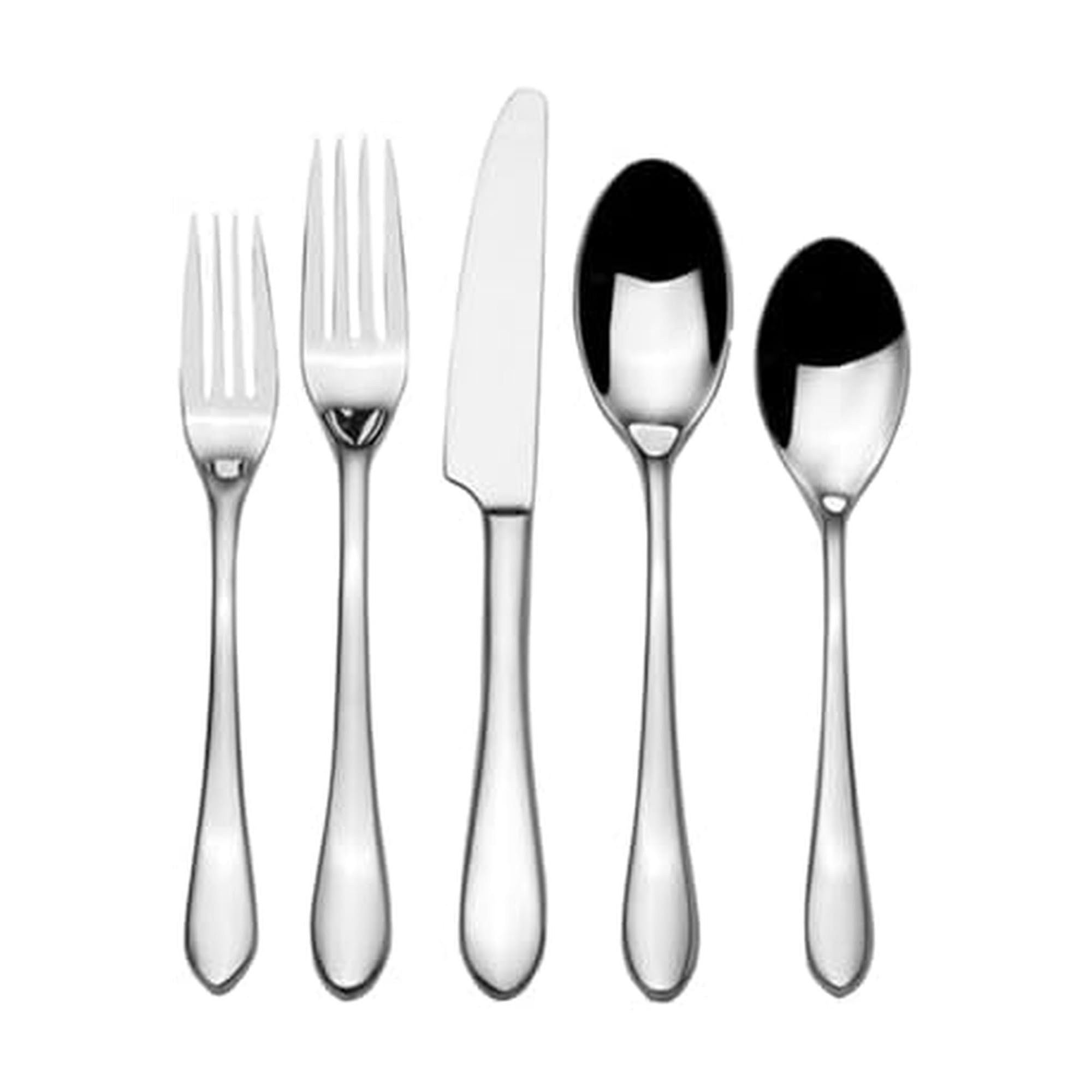 Amazon.com: Mikasa Ramsey 18.0 20 Piece Stainless Steel Flatware