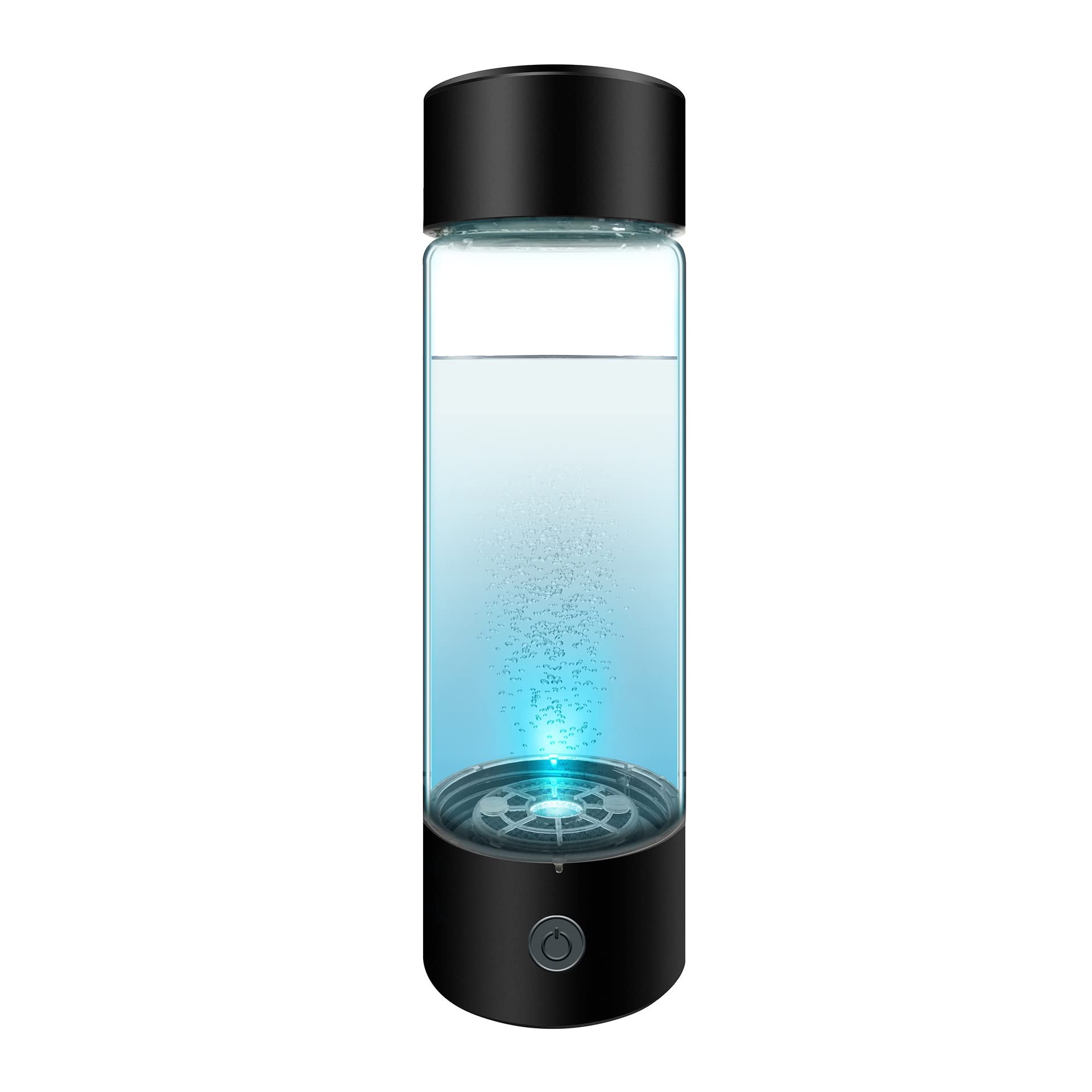 Bouteille d'eau hydrogène ioniseur générateur 420ml noir - 8