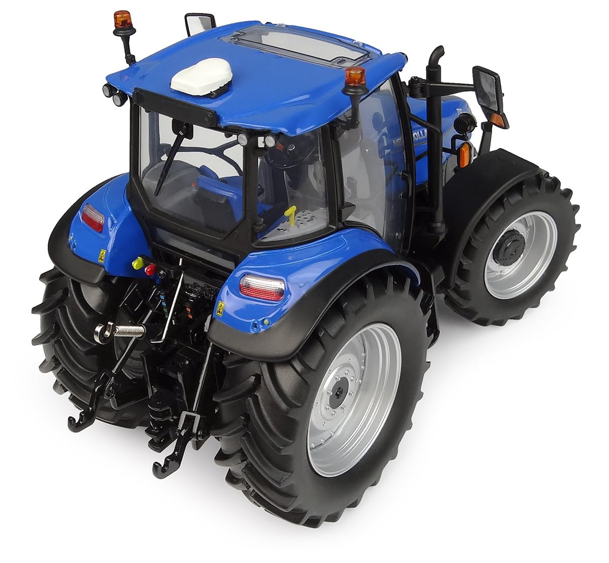 Universal Hobbies New Holland T5.120 Traktor ze srebrnoszarymi felgami, 7202