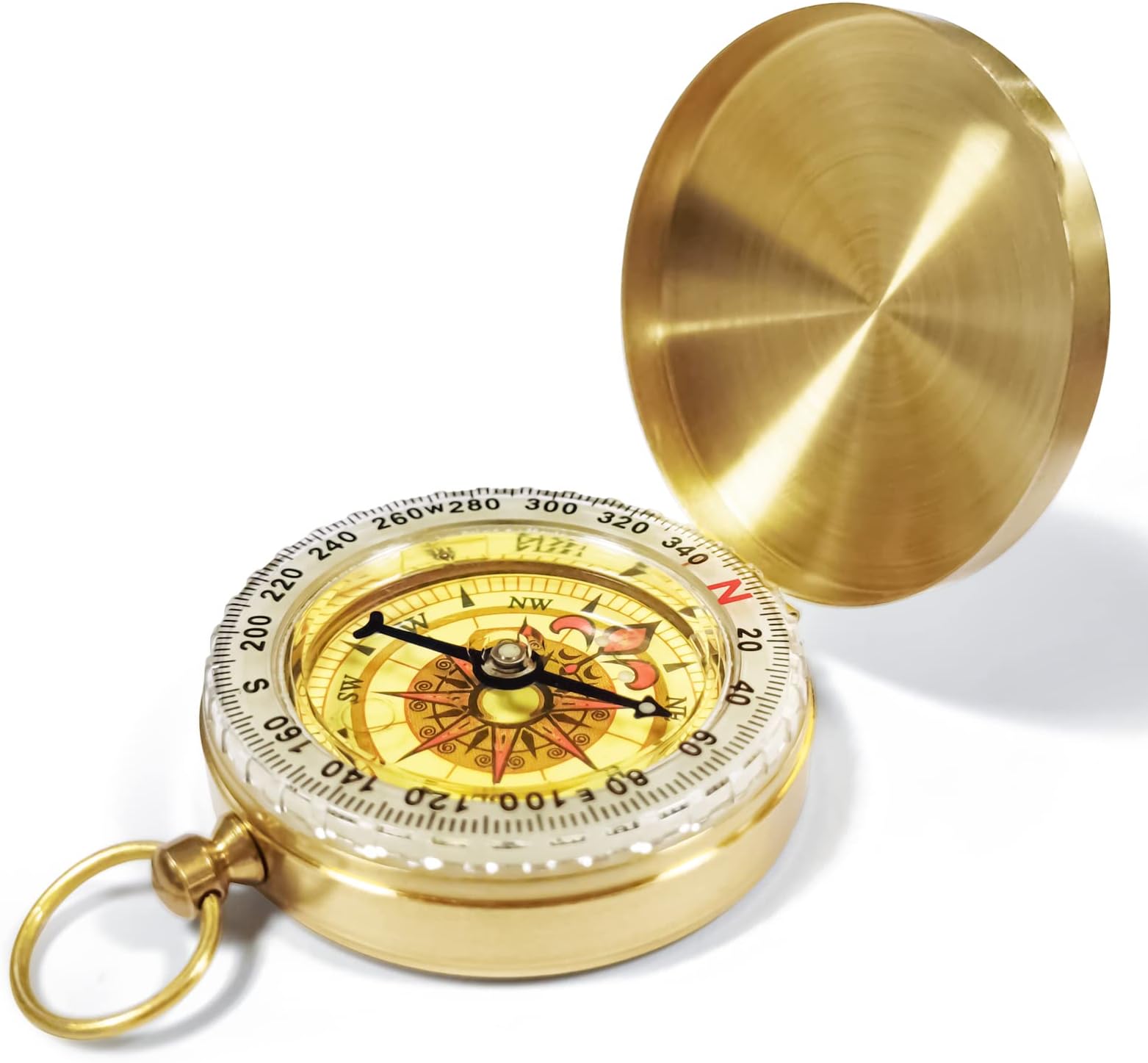 Camping Survival Compass for Hiking, Kids, Camping Hunting, Outdoor Military Navigation Tool