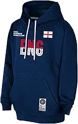 Moletom com capuz masculino padrão FIFA World Cup, multicolorido, XGG