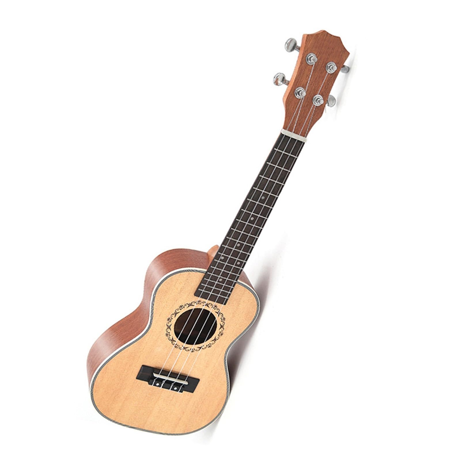 Ukulele In Abete Rosso E Sapele Da 23 Pollici Adatto Per L'uso Professionale Di Strumenti A Corda Ukulele