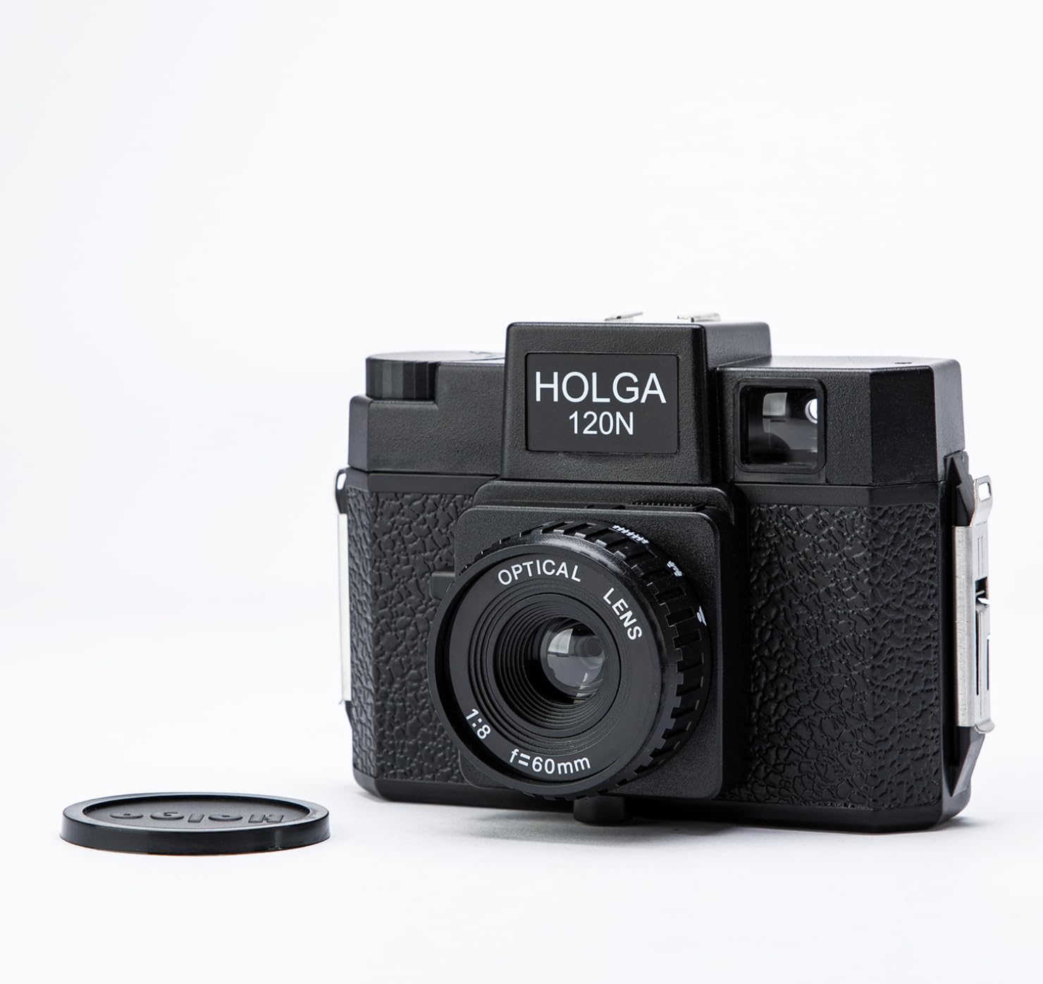 Anton & HOLGA 120N in un set con pellicola B+W - Macchina fotografica di culto con obiettivo in vetro ottico Rollfim