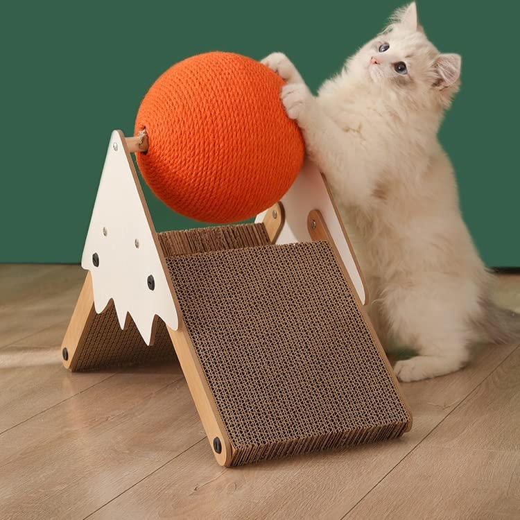 Griffoir pour chat en sisal vertical planche extra large pour griffes