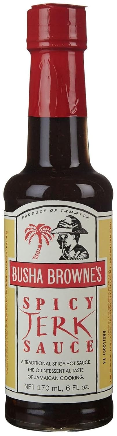 Busha Browne Spicy Jerk Sauce, 5 oz