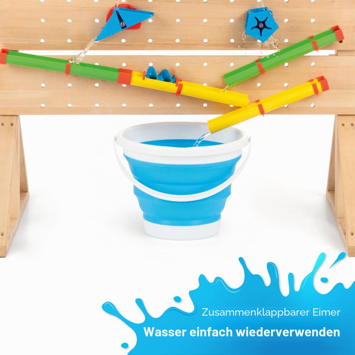 Playhouse Waterwall, Kinder Lernspielzeug für Jungen und Mädchen, Kinderspielset für Hand-Augen-Koordination und Spaß, ab 3 Jahren