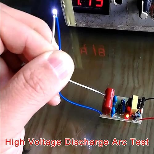 Miniatura 7 de 2 piezas DC-DC 3V-4.2V 3.7V a 1500V-2000V 1800V Módulo generador de alto voltaje Módulo de impulso de pulso de arco Booster DC-DC Step Up Power Board