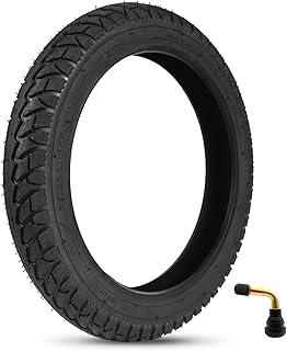 14 x 2.125 Tubeless Electric Bike Tire,14x2.125/57-254 E-Bike Tire with PVR60 Valve for 14 Inch Electric Folding Bikes,Electric Bicycles and E-Scooters