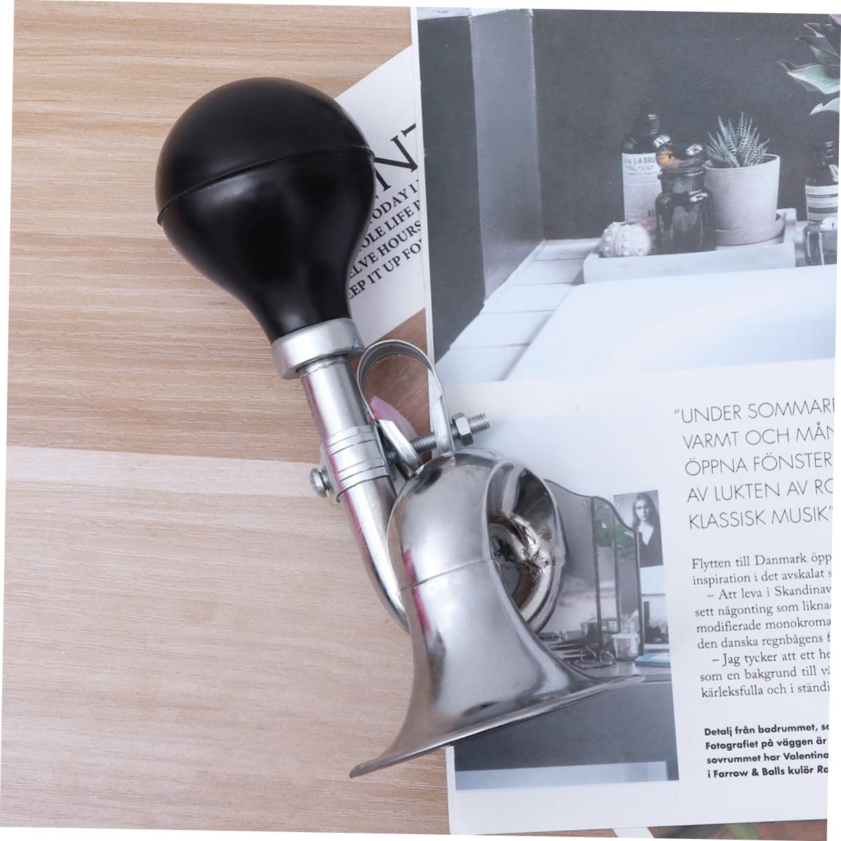 BRIGHTFUFU Upgrade Your Bike Loud Air Horn Handlebar Mount Made of Aluminum Alloy for Safe Riding