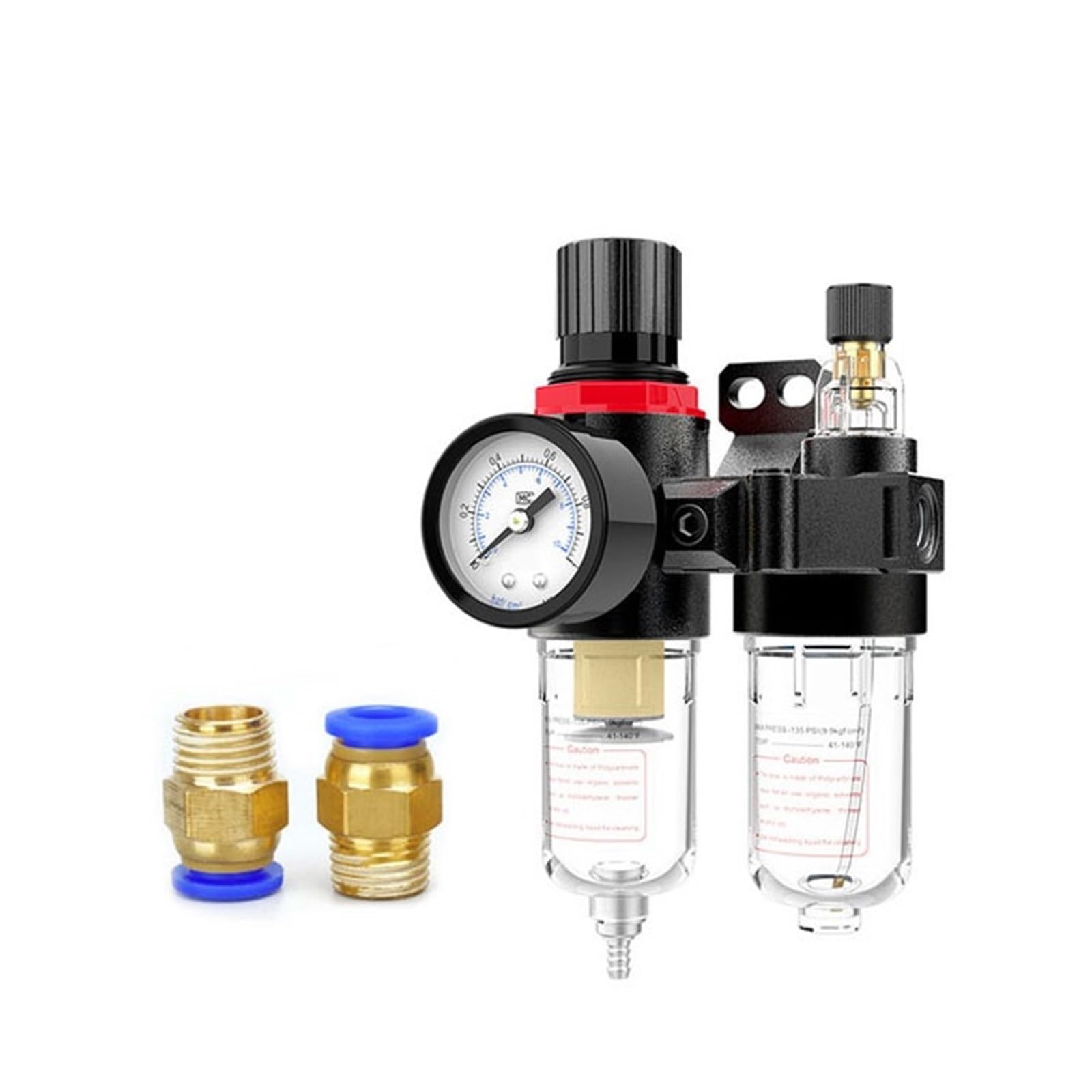 AFC2000 regulator separatora oleju i wody filtr pistolet natryskowy reduktor ciśnienia sprężarki powietrza 1/4(AFC-PC602)