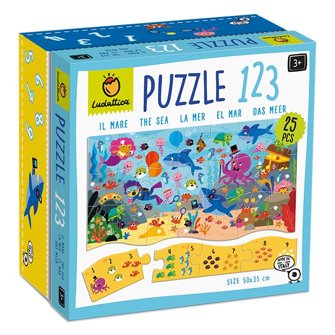 Ludattica Detective Puzzle La Mia Casa – Puzzle 108 Pezzi 5+ Con Lente In Legno, Due Giochi In Uno, 70x50 Cm, Made In Italy