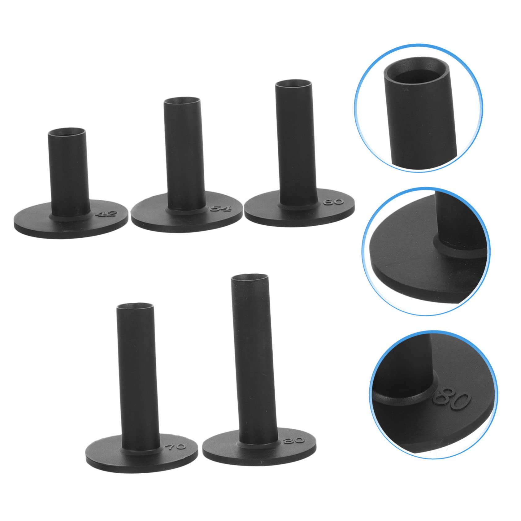 POPETPOP Alfileres De Golf Neto tee De Golf Ajustable Golf Golf Bandeja De De Golf Camisetas De Golf Resistentes Al Desgaste De Sílice Black