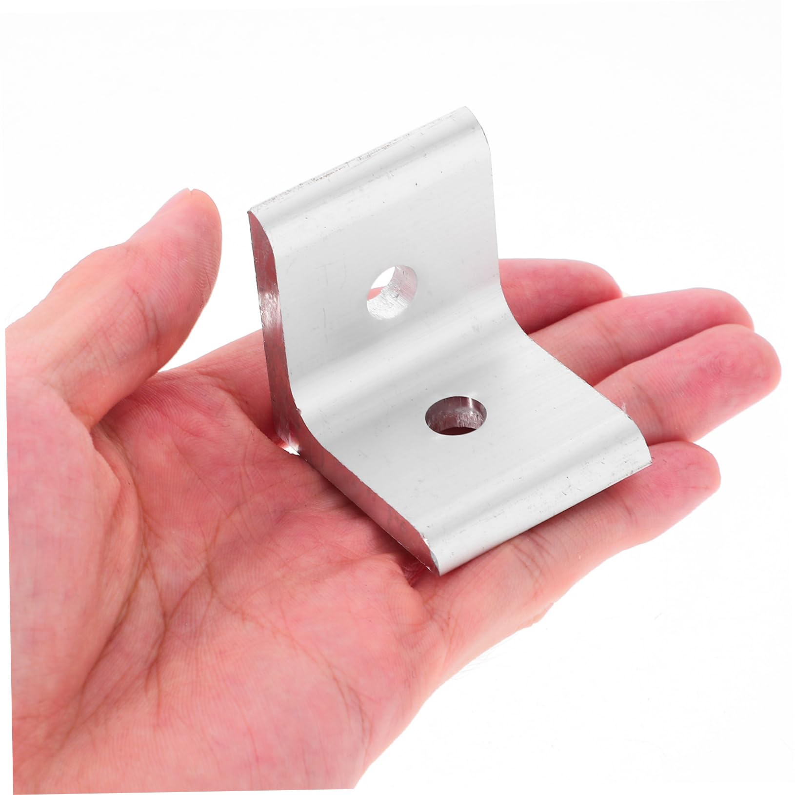 L-förmige Innenverbinder 4040 25 Stück aus Aluminium Silber | Zubehör für Aluminium Extrusion, Gelenkhalterung für Industrielle Anwendungen, Leichte Montage