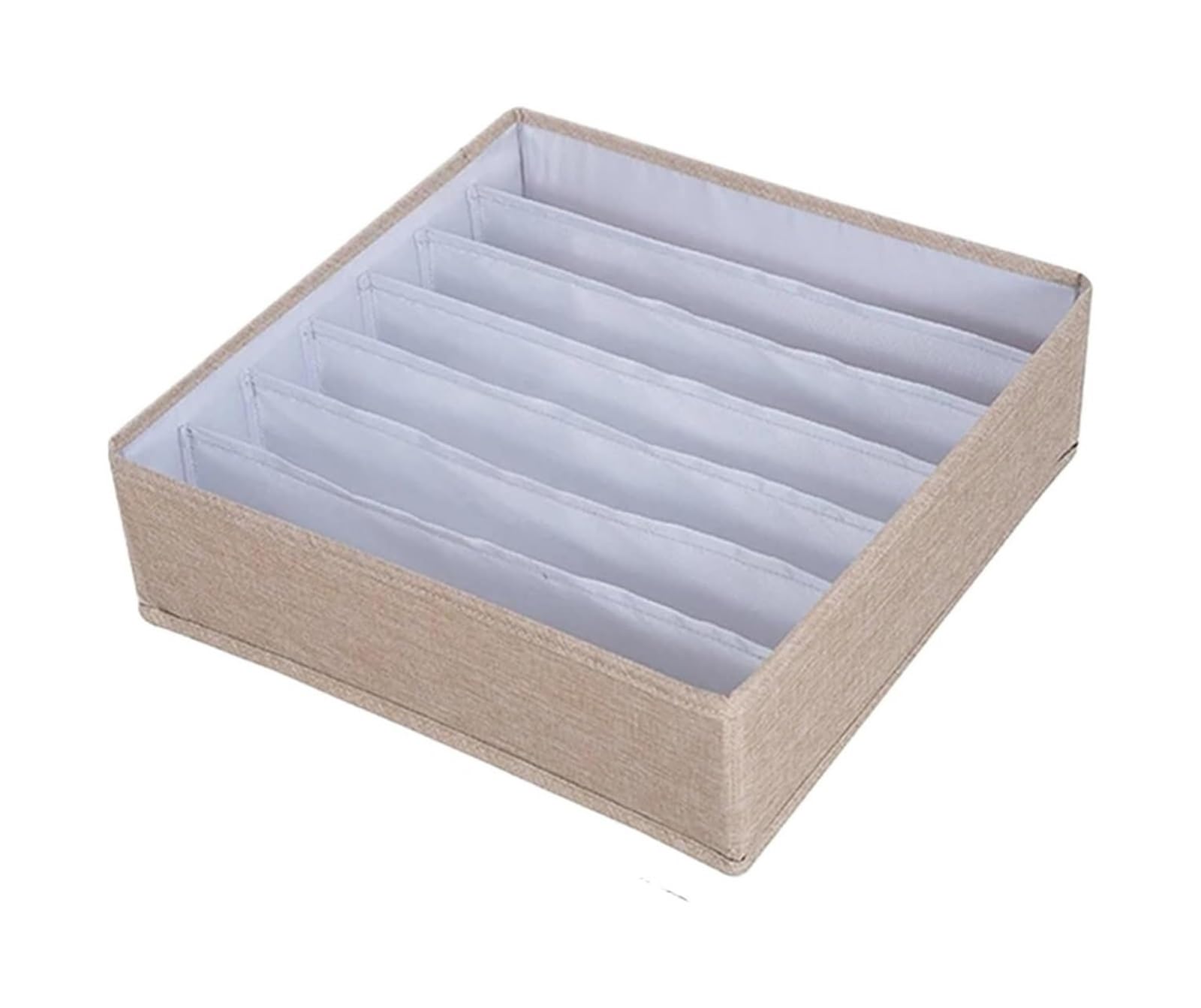 Organizer for cassetti for biancheria intima e reggiseni(7 Grids Khaki)