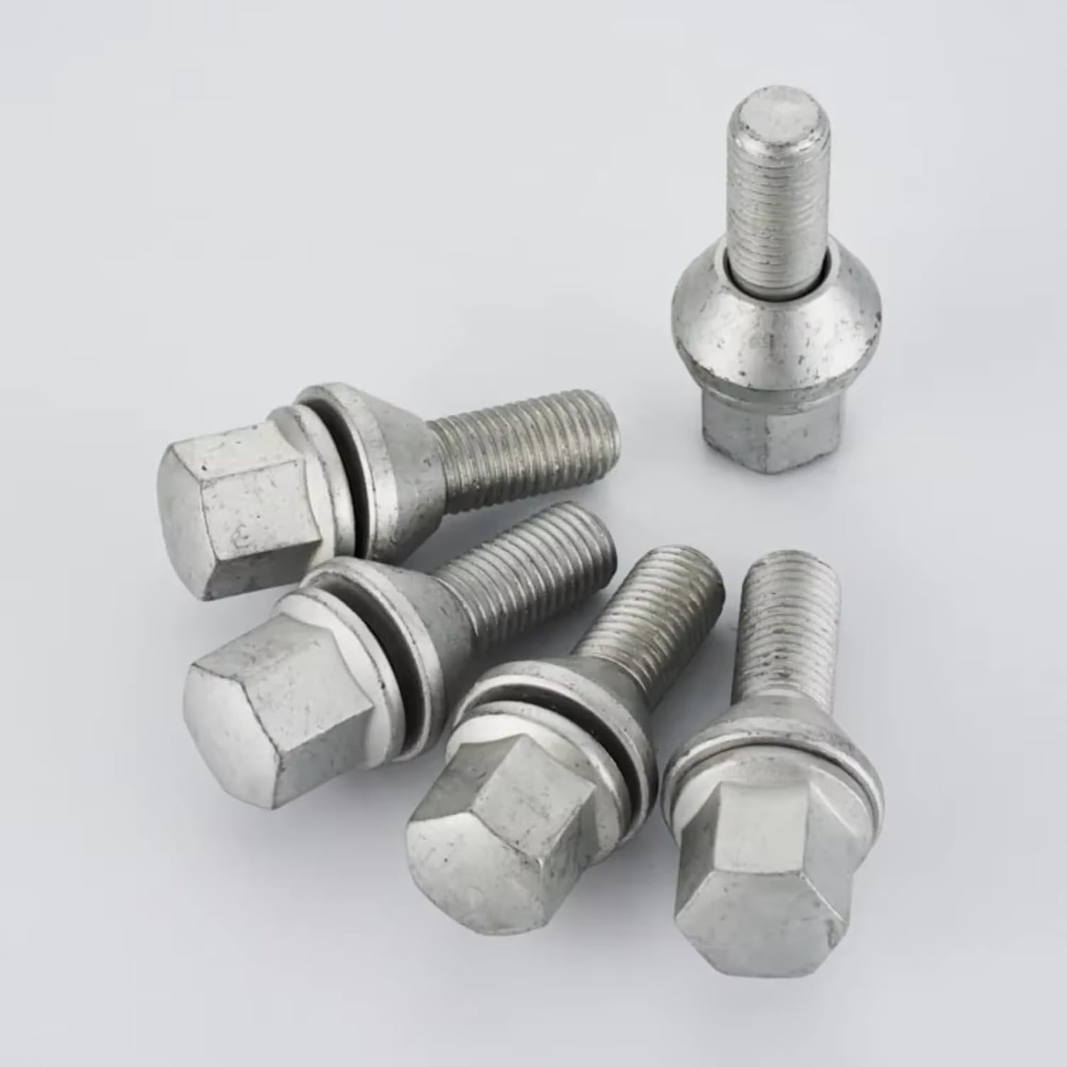 Compatible with Dacia 1pc M12x1.5 Hex 17mm Lenght 57mm Thread Lenght 25mm Lug Bolts Wheel Hub Screw Suit Wheel Bolts Nuts Wheel Nut Wheel Studs Replacement