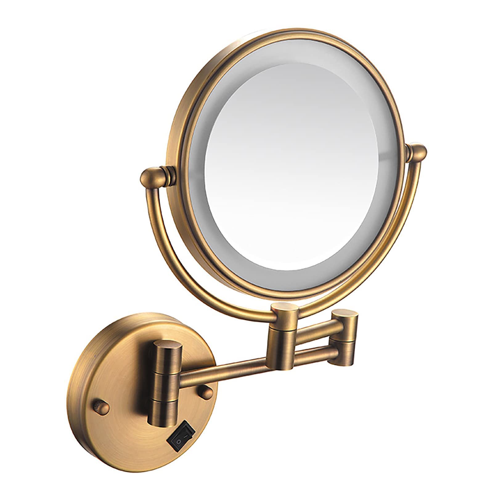Miroir mural extensible LED pour ne plus jamais rater votre maquillage ou rasage