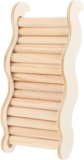 balacoo Climbing Toys Climbing Toys Wooden Hamster Ladder Wood Cage Hanging Ladder Dwarf Hamster Bridges Climbing Activity for Chinchilla Rat Gerbil Dwarf Hamster Little Critters Toys