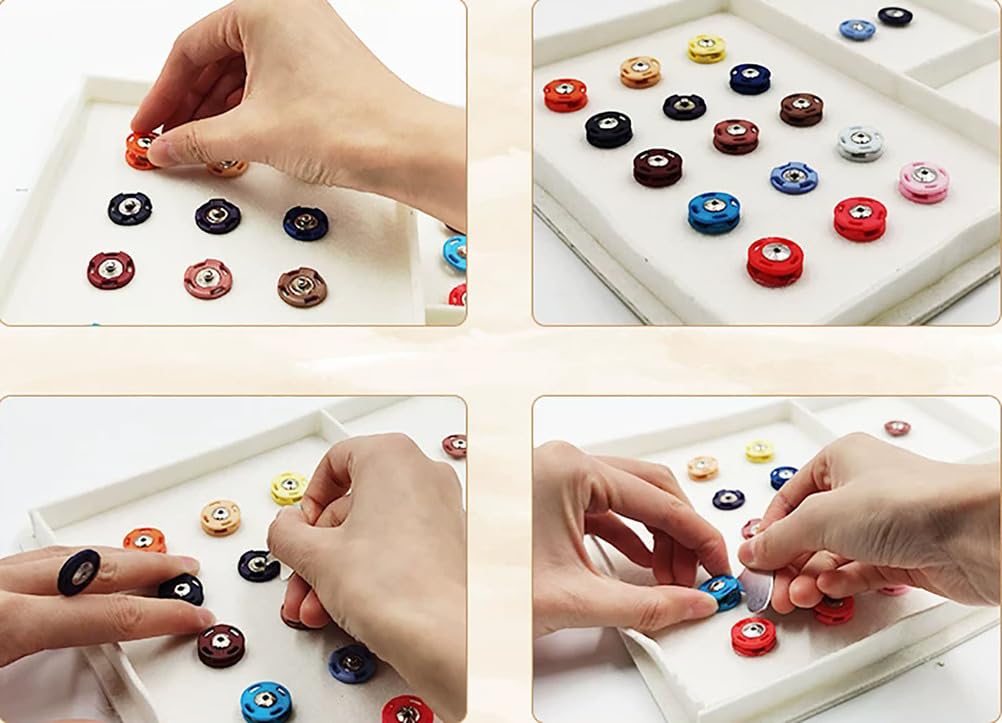 Giocattoli Educativi Montessori con Bottoni, Gioco di Abbinamento dei Bottoni