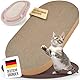 PAWZONE Wechselpappe für Kratzbrett - hochwertige austauschbare XXL Kratzpappe - beidseitig nutzbar - Zubehör für Katzen - Kratzmatte - Katzenzubehör - Cat Scratcher
