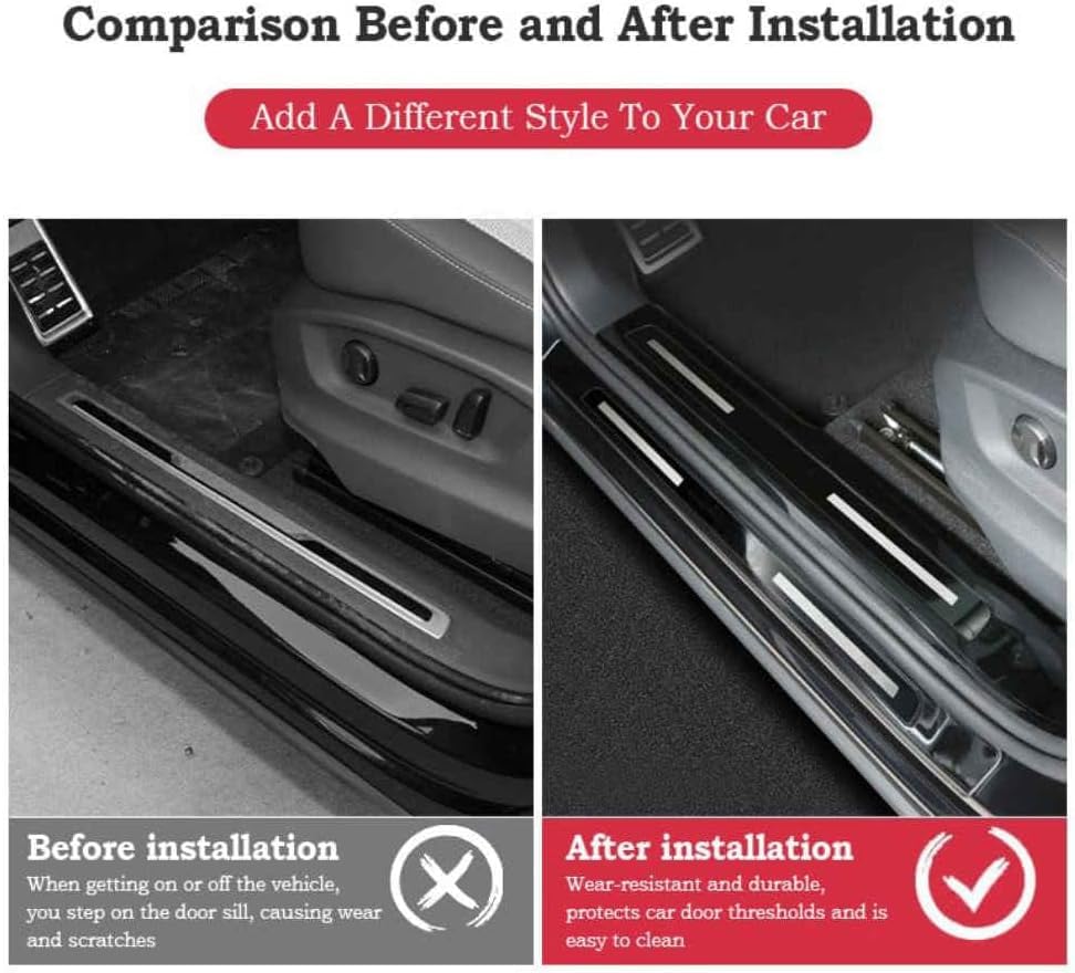 Einstiegsleisten Schutz Für Renault Rafale 2024-2025 - 4-tlg. Edelstahl Set Schwarz