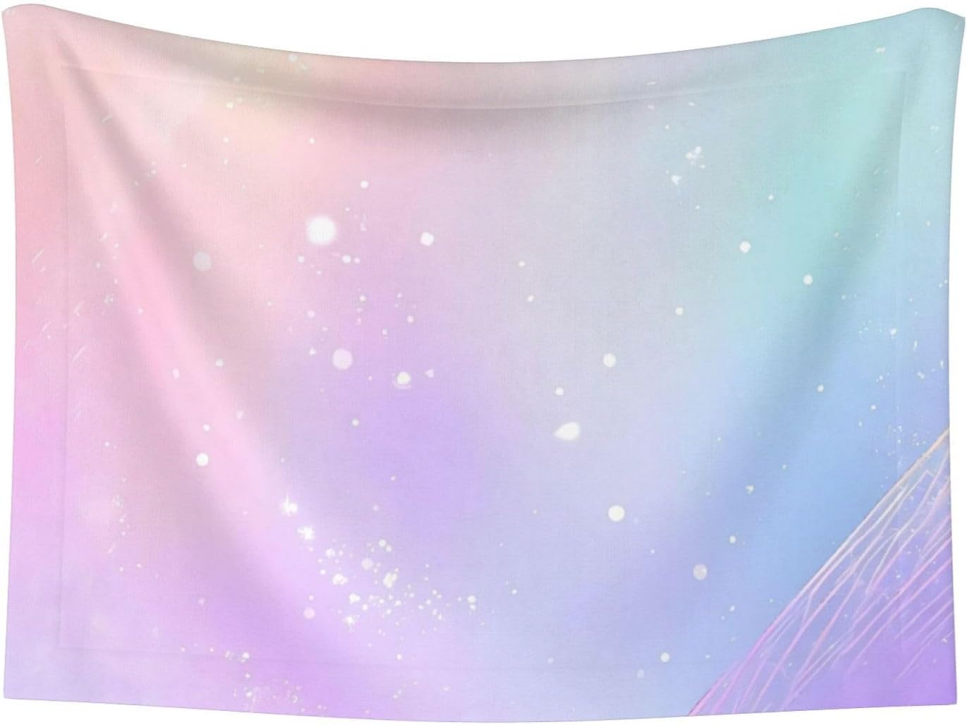 Rainbow Print Double-Sided Pet Blanket, Reversible Dog Cat Bed Cover