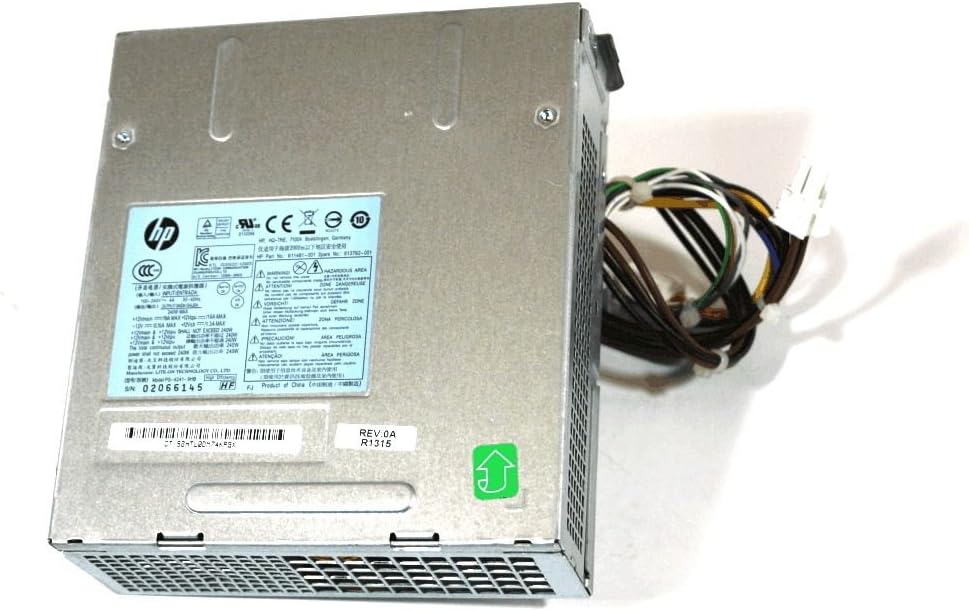 HP Genuine PS-4241-9HB Desktop Computer Power Supply 240W 611481-001