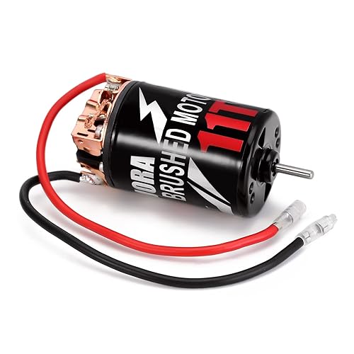INJORA 550 Motor cepillado impermeable 3-Slot 11T Motor para escala 110 RC Car Crawler Truck Buggy Axial SCX10 AXI03007 JL 90046 TRX4 TRX6 (INM09)