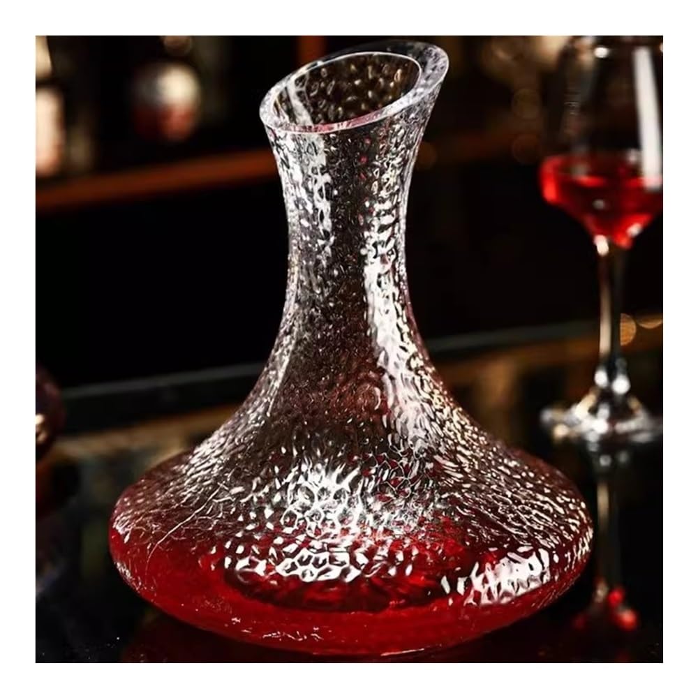 aireador de vino, Juego de tres jarras decantadoras vino tinto creativas cristal for el hogar