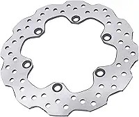 KIMISS Motocicleta Freio Traseiro Disco Rotor 220mm Aço Leve Reforçada Travagem Estabilidade Substituição para Wr155 Aventura
