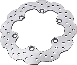 KIMISS Motocicleta Freio Traseiro Disco Rotor 220mm Aço Leve Reforçada Travagem Estabilidade Substituição para Wr155 Aventura
