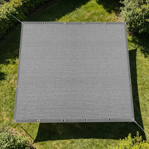 Filet d'ombrage gris clair 2.1 x 3.8 m pour potager et serre - 2