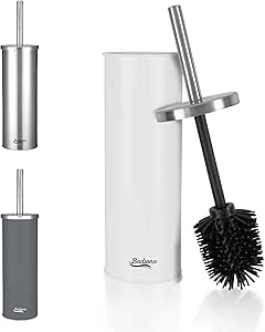 Scopino Per WC Con Porta Detergente - Set Pulizia Bagno Con Supporto A Parete - Foto 3