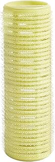 yeacher 1 peça modelador de cabelo macio sem calor auto-aperto rolo de cabelo modelador de sono ferramenta de cachos de cabelo para cachos para dormir (tamanho médio-amarelo)