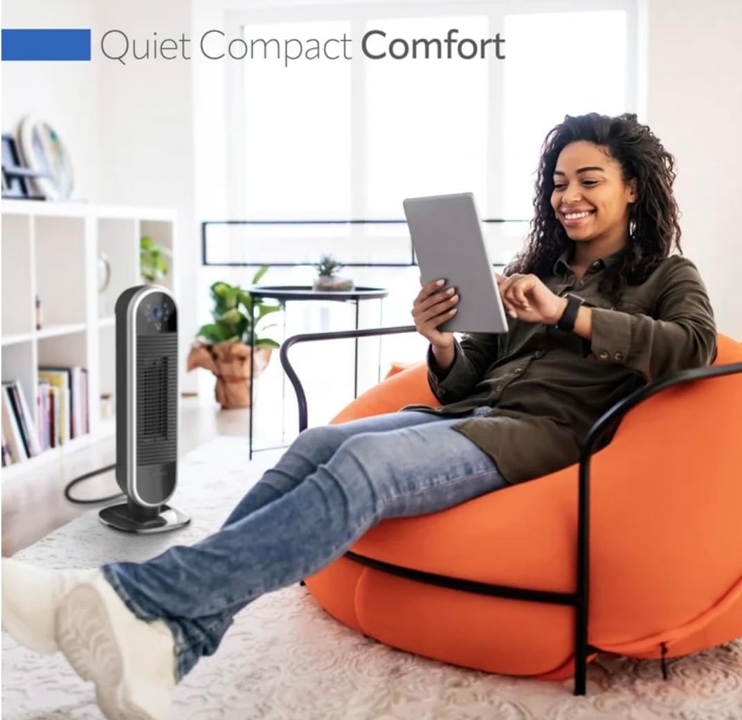 Lassko WiFi space fan/heat-Thermasmart Elite collection-Control from app-ClimaSense Technology