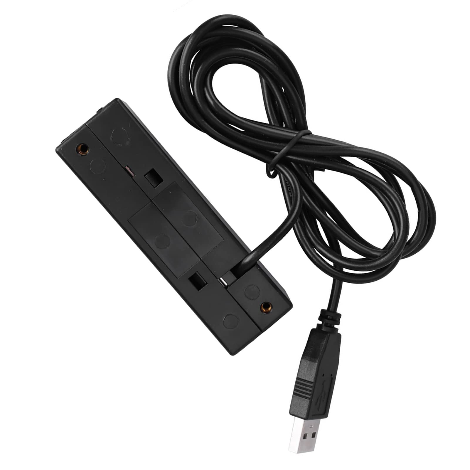 MSR90 Lecteur de Carte à Bande Magnétique USB,3 Pistes Mini Lecteur de Carte de Crédit Magnétique, pour Système de Caisse Enregistreuse