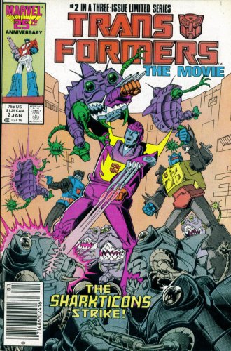 Transformers The Movie #2: Judgment Day (Marvel Comic Book January 1987)