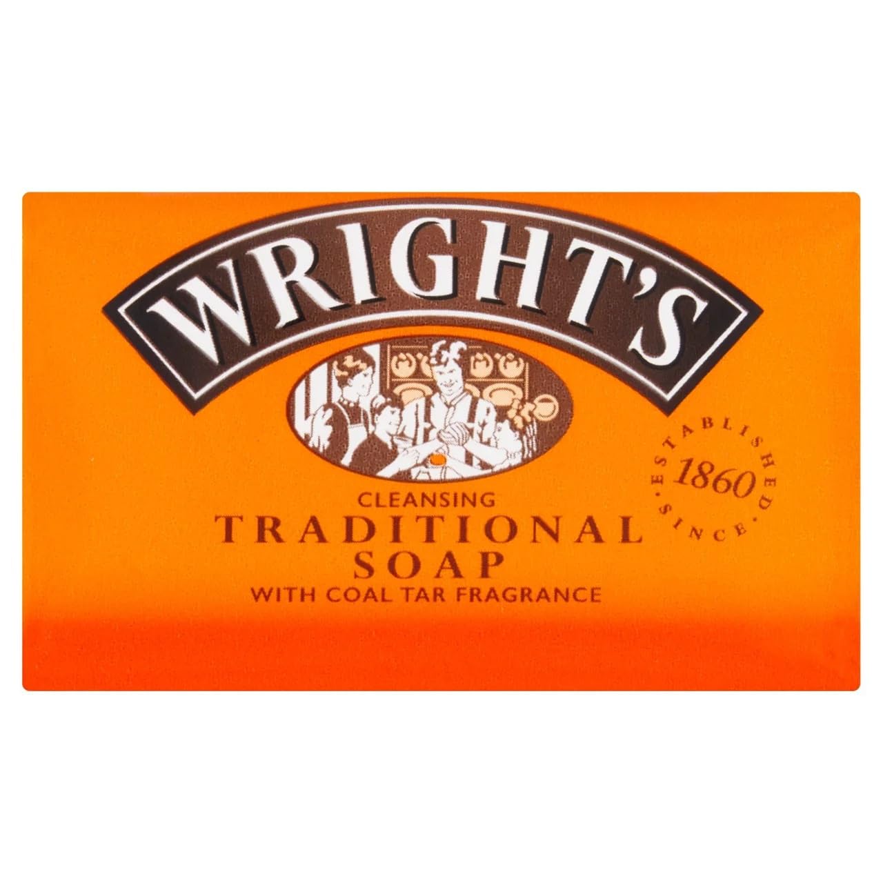 Wright's Coal Tar Traditional Soap (125g) by Wright's (Soap)