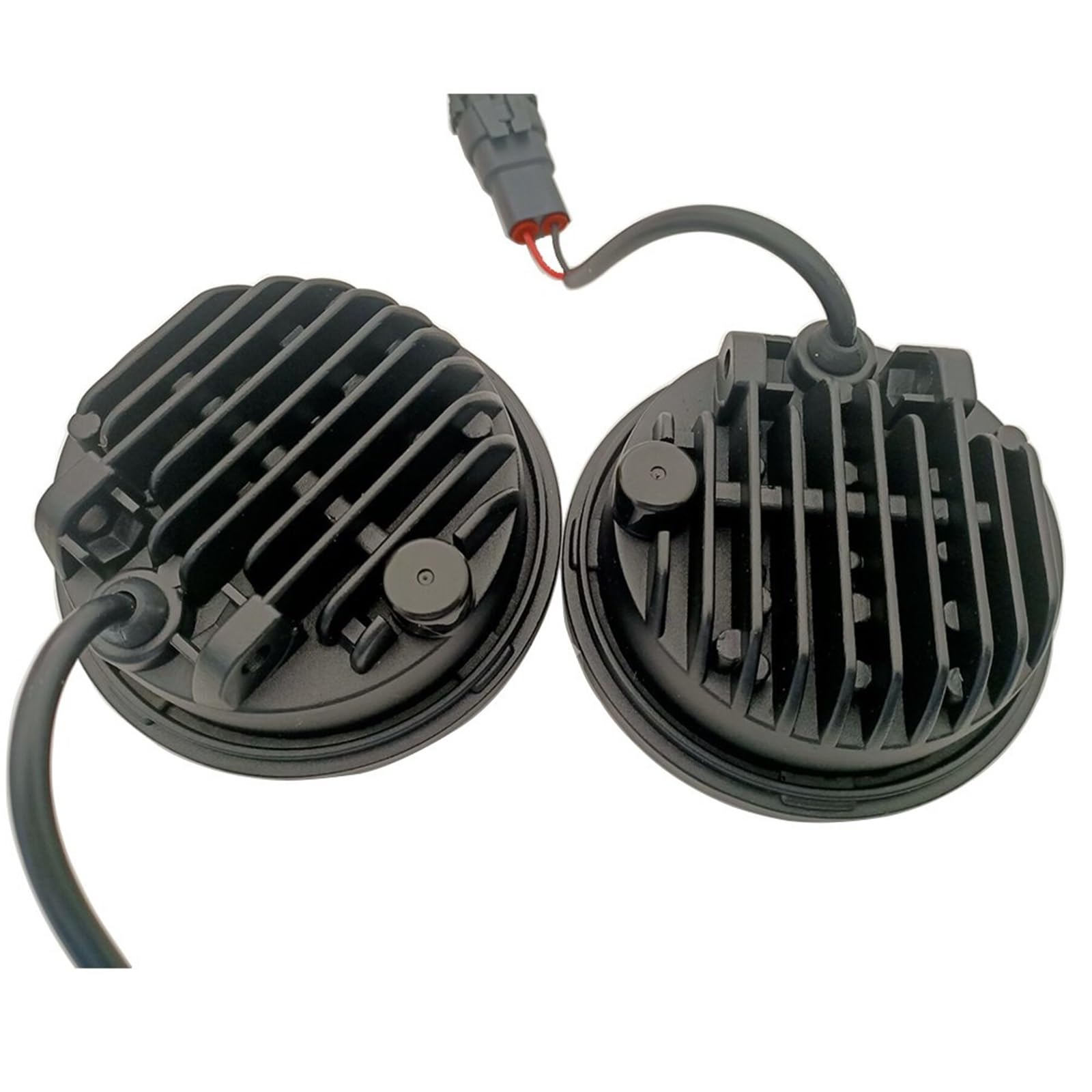 Faro Moto Per FLHTCU Per FLSTC Per FLHRC LED Fendinebbia | 2 pezzi 4,5 pollici LED che passano luce LED fendinebbia moto luce ausiliaria proiettore per moto lampada guida
