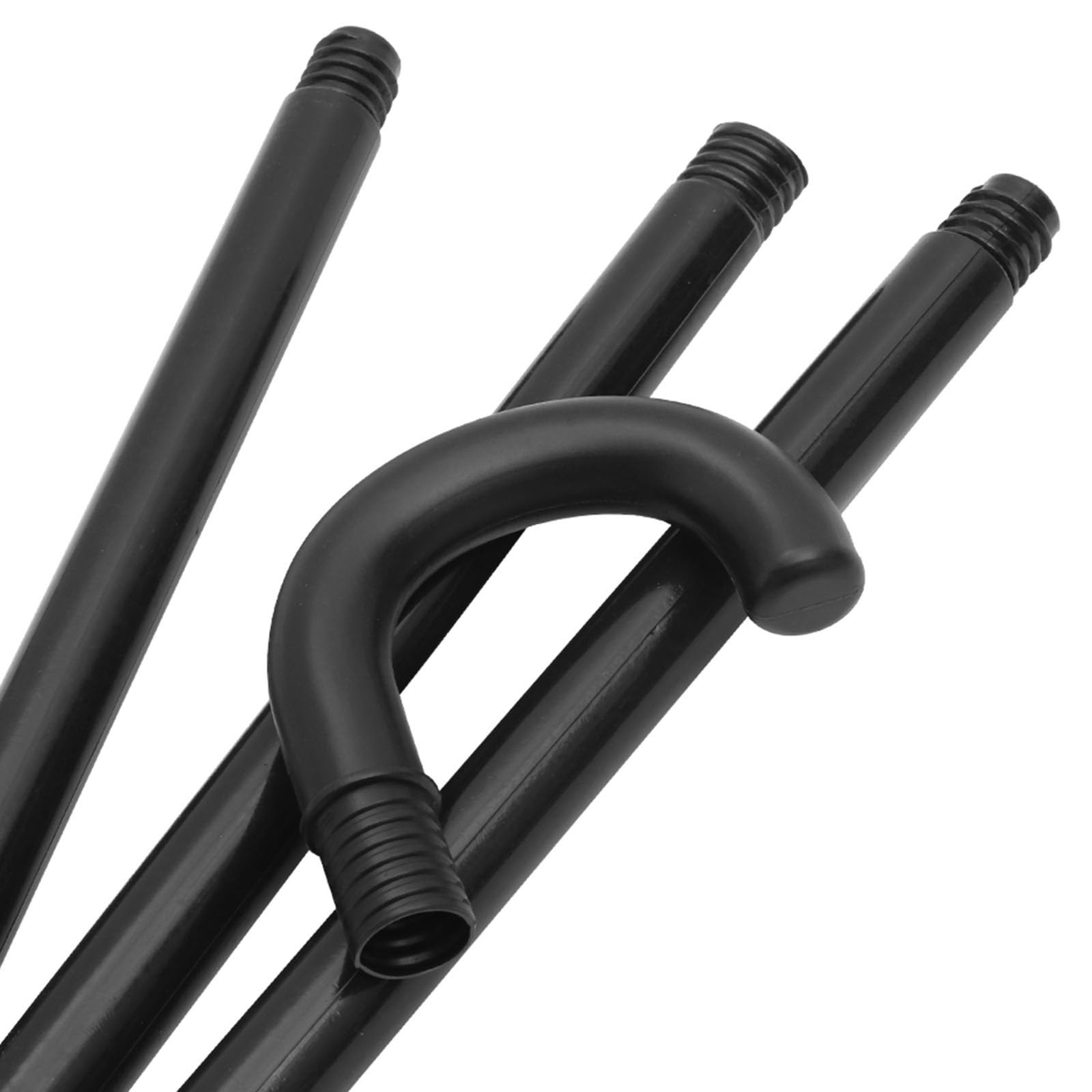 Bastón De Mago Ajustable De 76 Cm – Plástico Negro De 3 Secciones, Ligero Y Seguro – Disfraz Infantil Para Halloween, Teatro Y Juegos De Rol