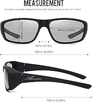 Vista 6 de Gafas Pasivas 3D Cinema Marco Grande, Más Claro, Brillante, Para Película RealD 3D (Paquete de 2)