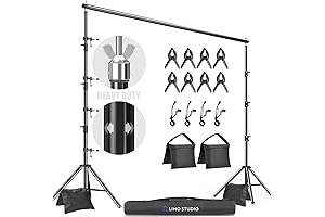LimoStudio Professional Heavy Duty Backdrop Stand