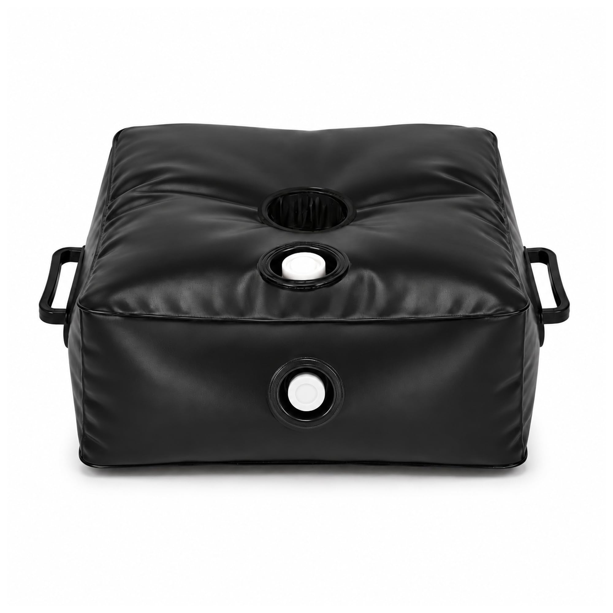 Ompinda Parasol Weight Water Bag, Large Square Water Filled Umbrella Base Weight with Handles Inlet and outlet separation design for Cantilever Parasol, Patio Garden Umbrella Base Stabiliser